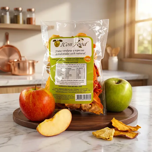 Frutas Deshidratadas Incon Food X 100 Gr