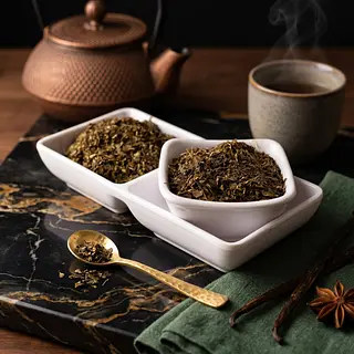 Té Verde En Escamas