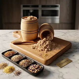 Harina De Siete Granos