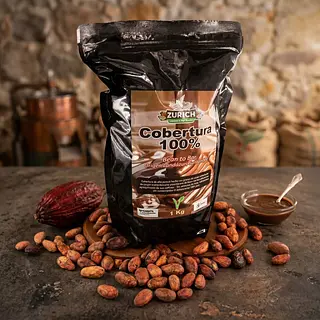 Cobertura De Chocolate 100% Zurych