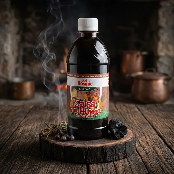 Salsa De Humo Negra Del Bosque X 500 Ml