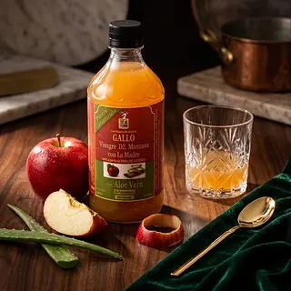 Vinagre De Manzana Con La Madre De Aloe Vera