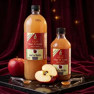 Vinagre De Manzana Con La Madre